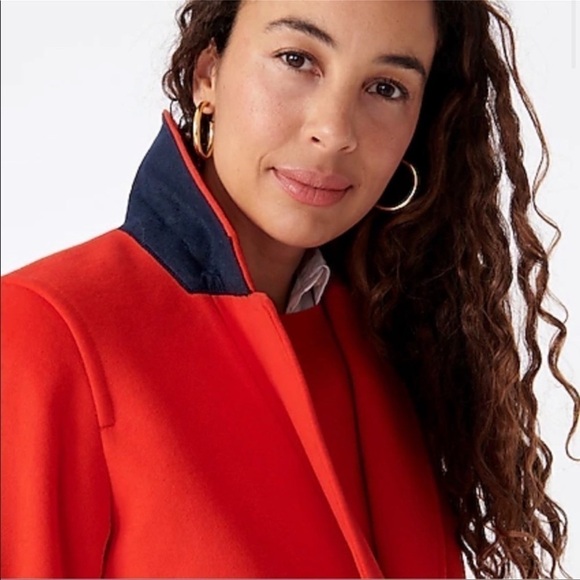 NWT J Crew Blazer Coat Italian Wool Cashmere Blend size Small - Picture 2 of 15